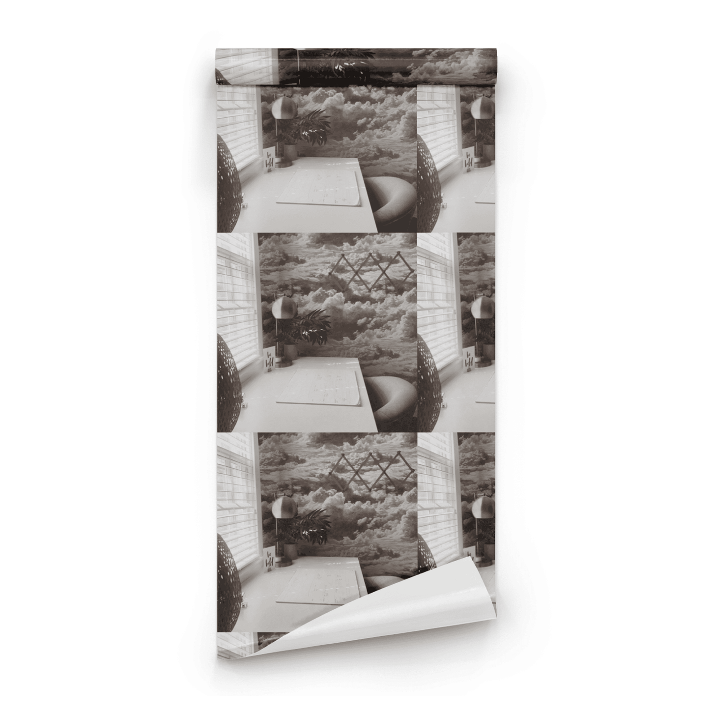 Stormy Hatching Wallpaper