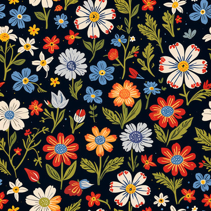 Ikat Earthy Timber Wallpaper