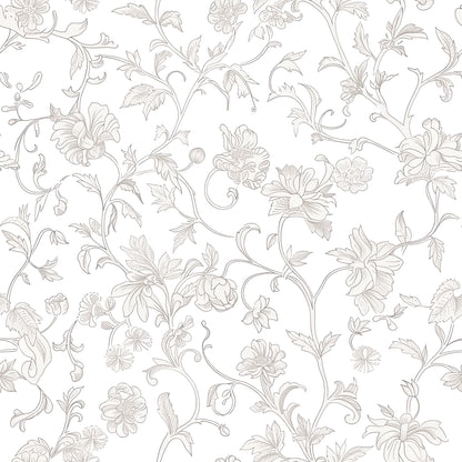 Ivory Blossom Toile