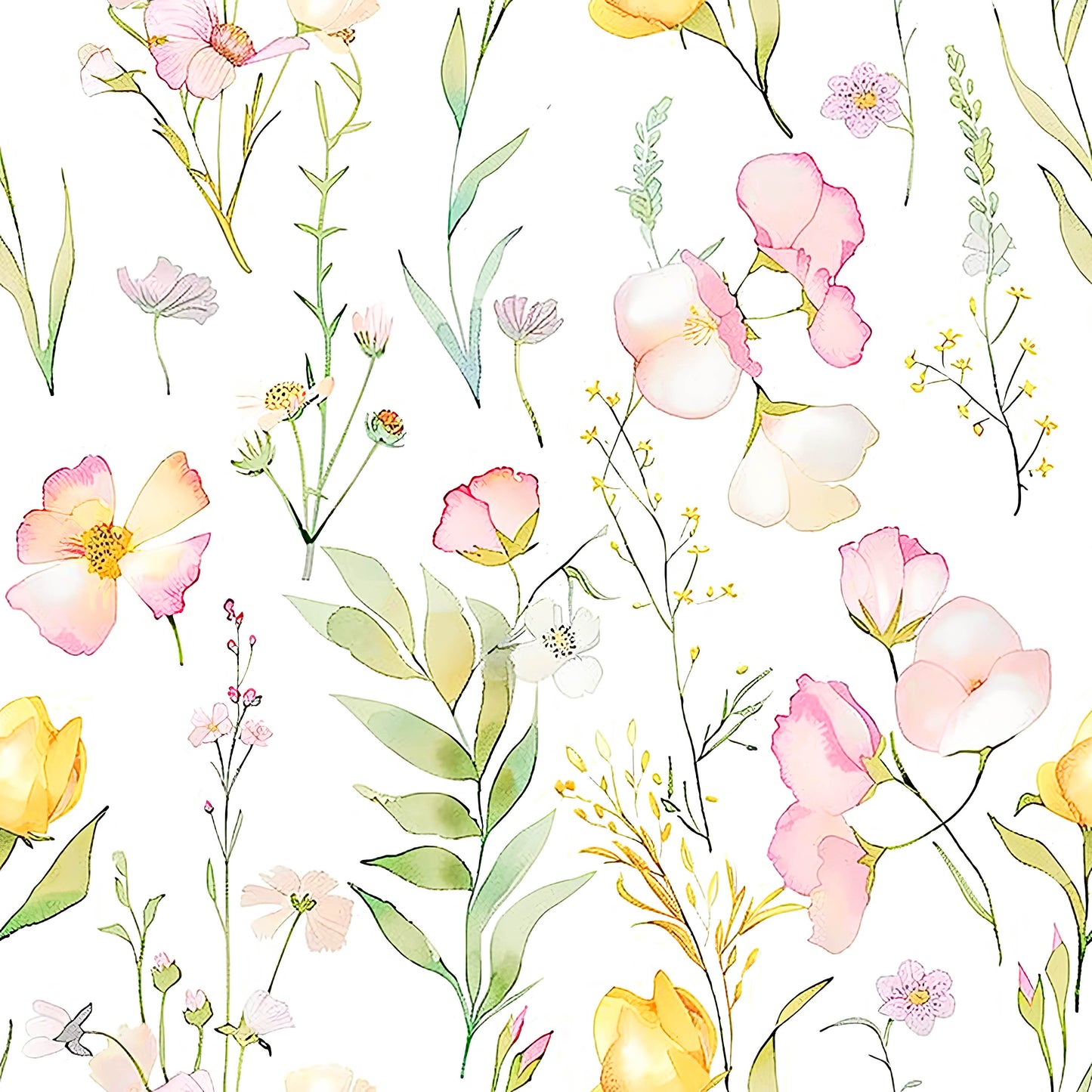 Spring Blossom Whimsy Wallpaper