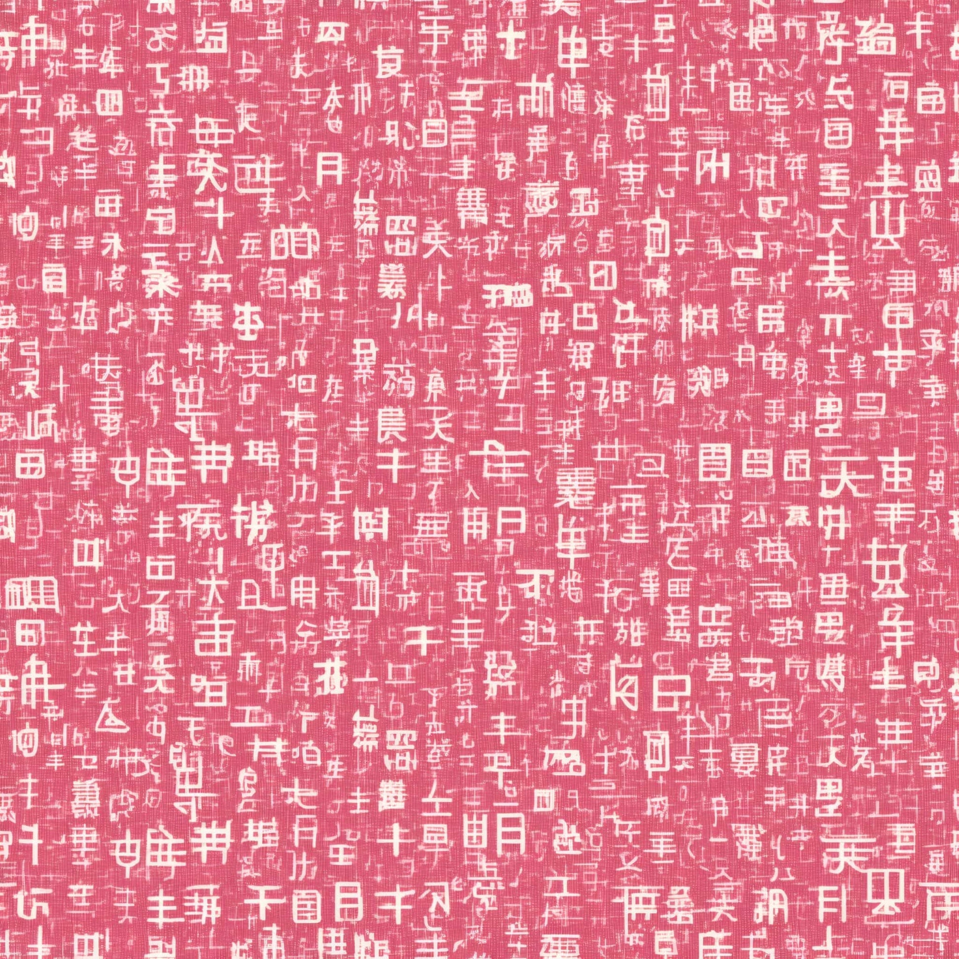 Vintage wallpaper with pink floral patterns and intricate designs.