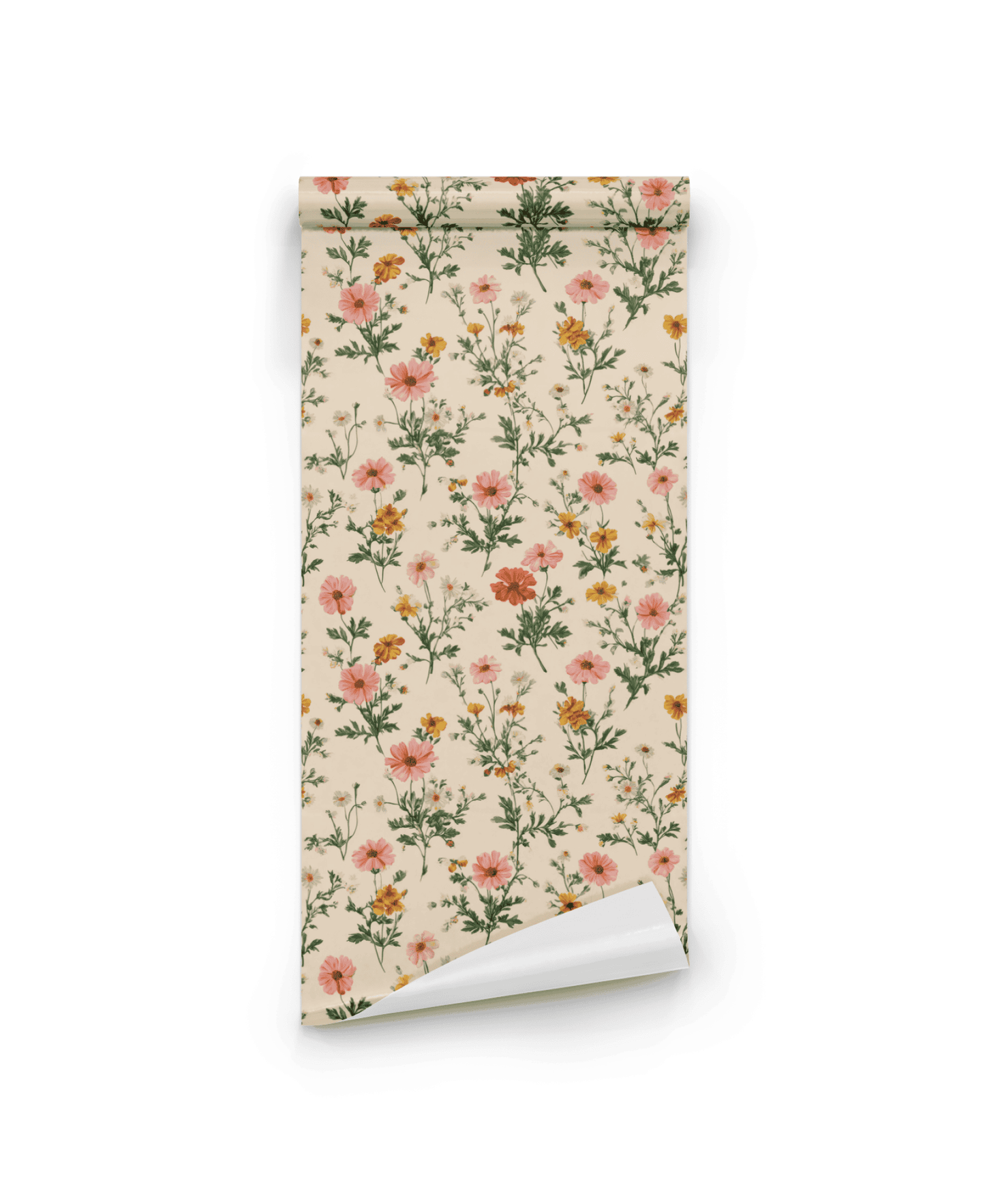 Apricot Meadow Wallpaper