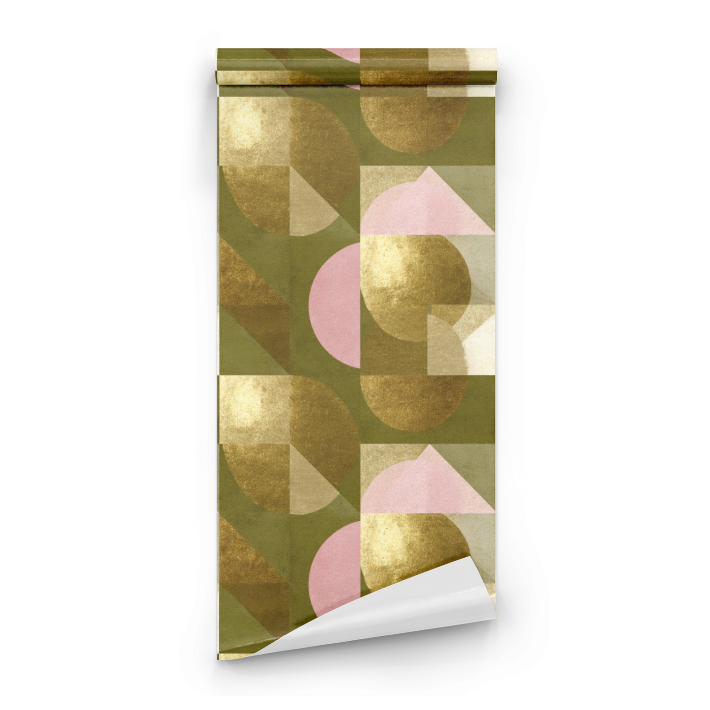 Chartreuse Geometry Wallpaper