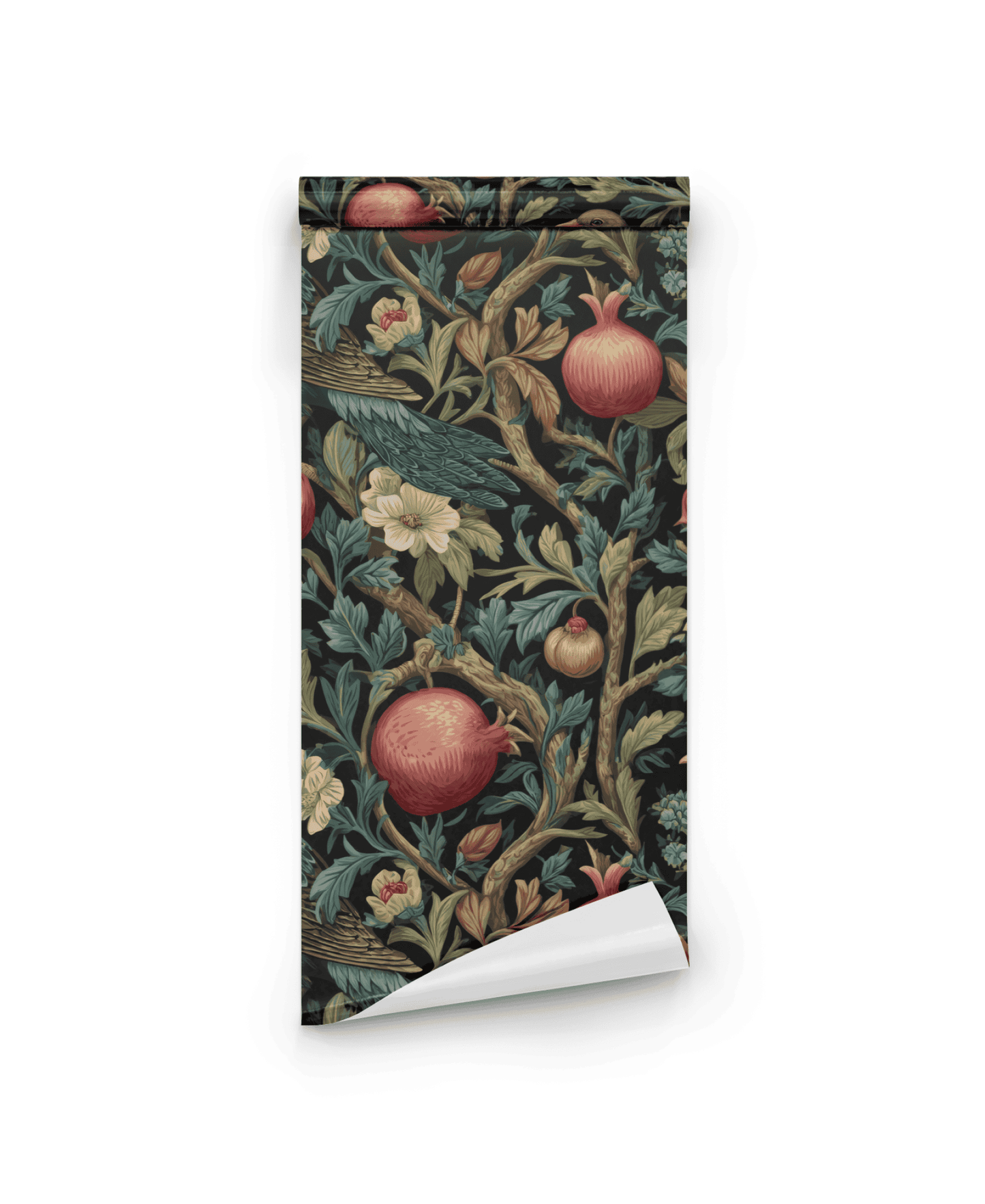 Pomegranate Harmony Wallpaper