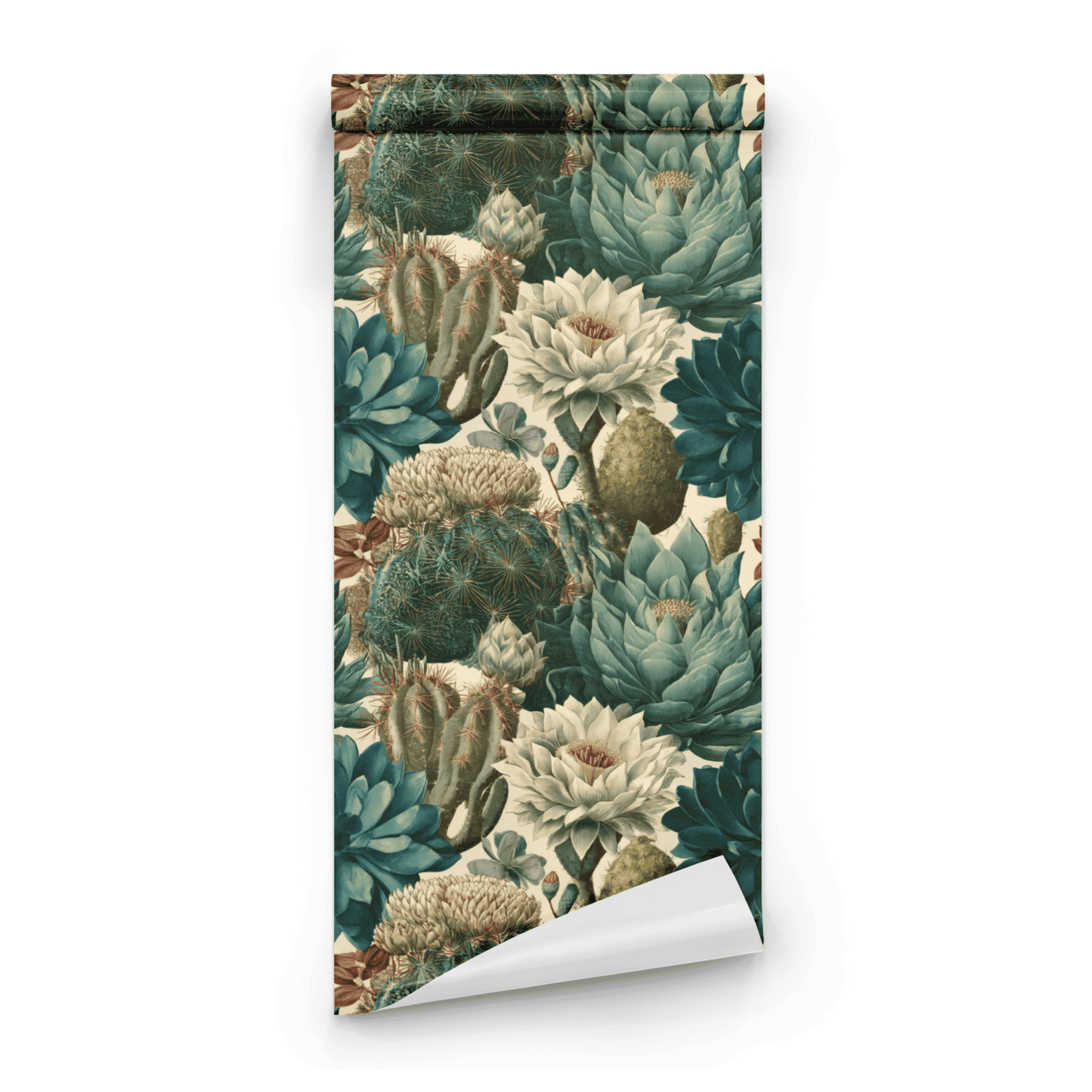 Engraved Succulent Wallpaper