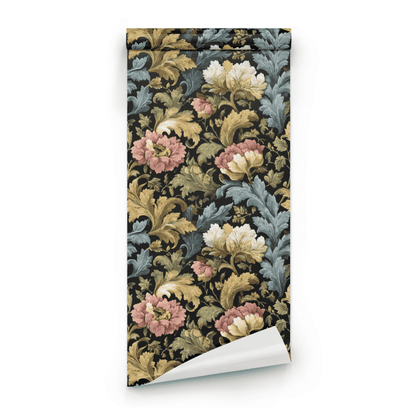 Gilded Acanthus Wallpaper