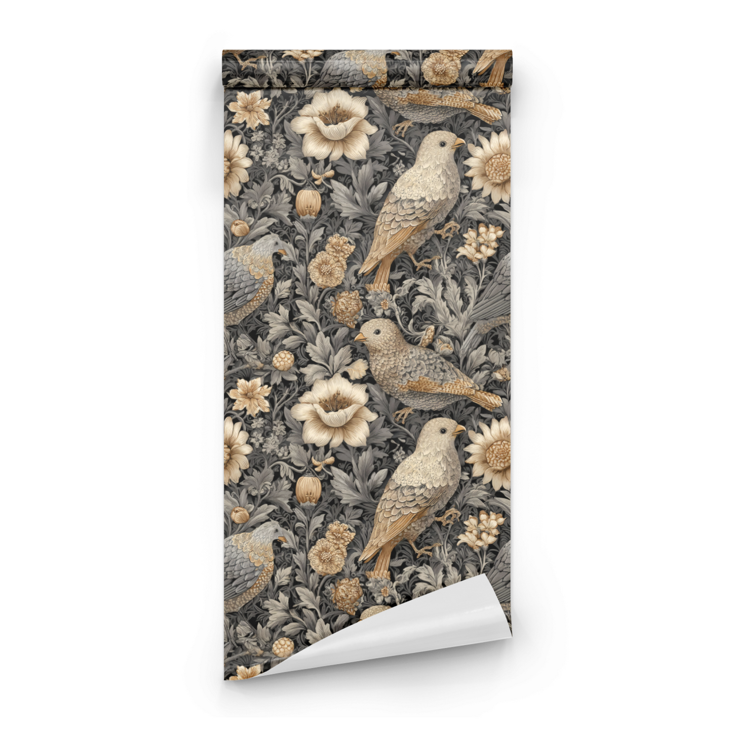 Autumnal Sparrow Wallpaper