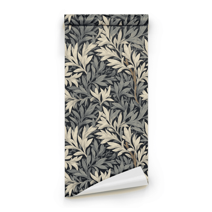 Moonlit Willow Wallpaper