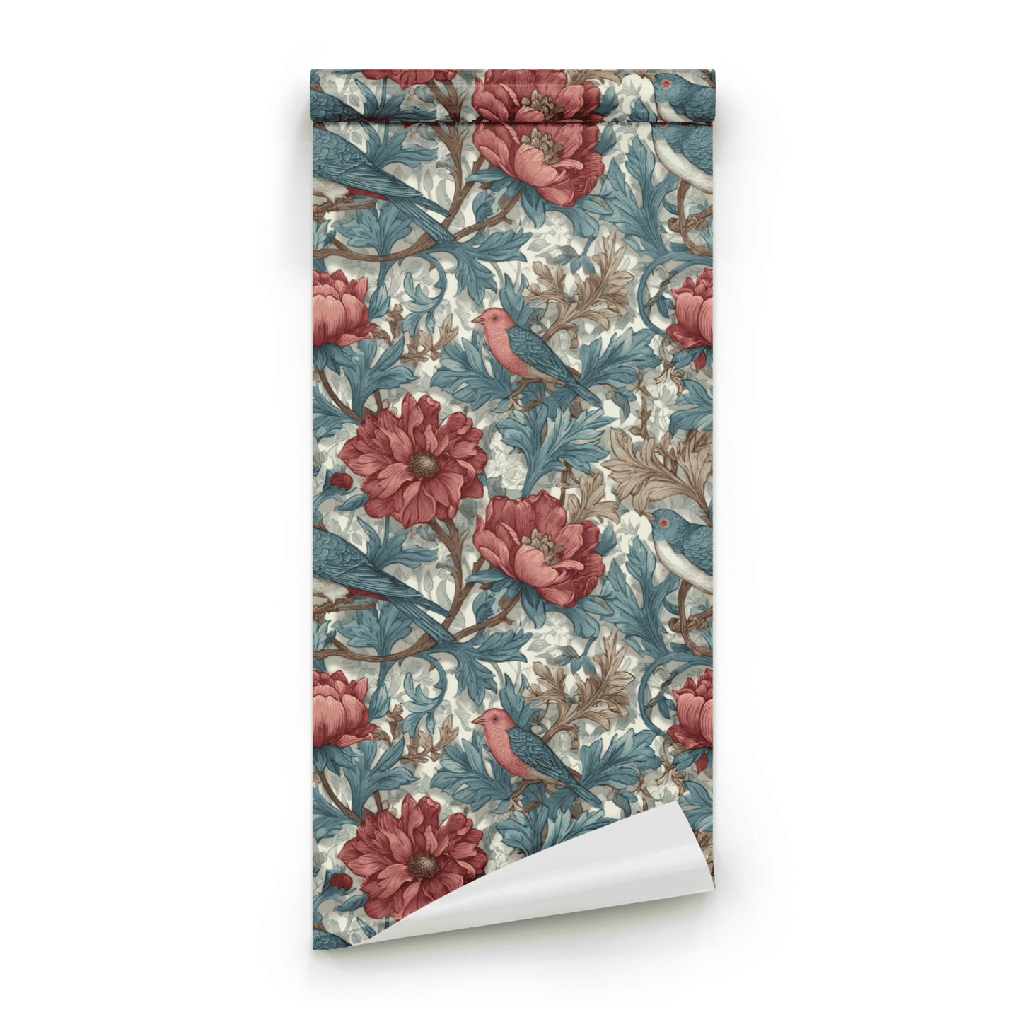 Claret Finch Wallpaper