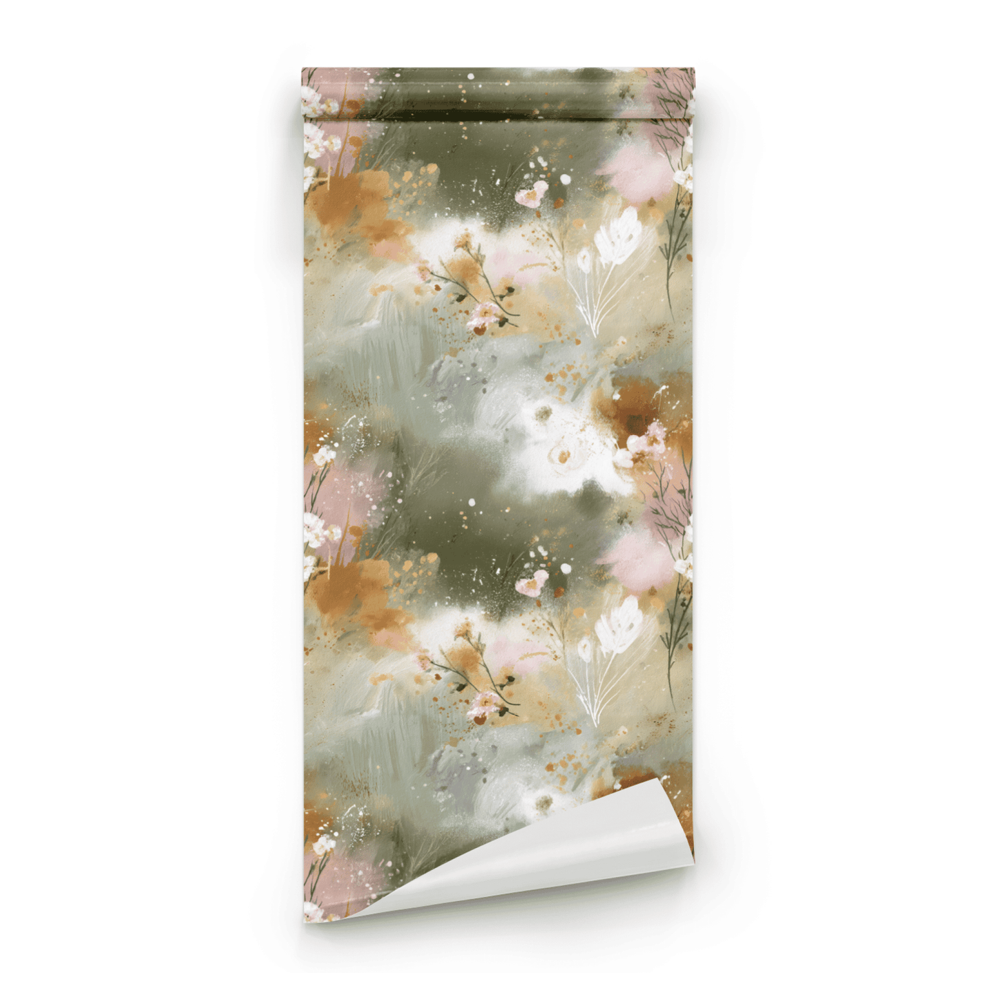 Mossy Bloom Wallpaper