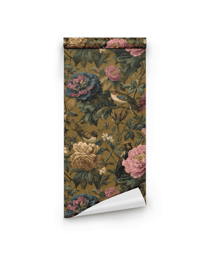 Fleur Aviary Wallpaper