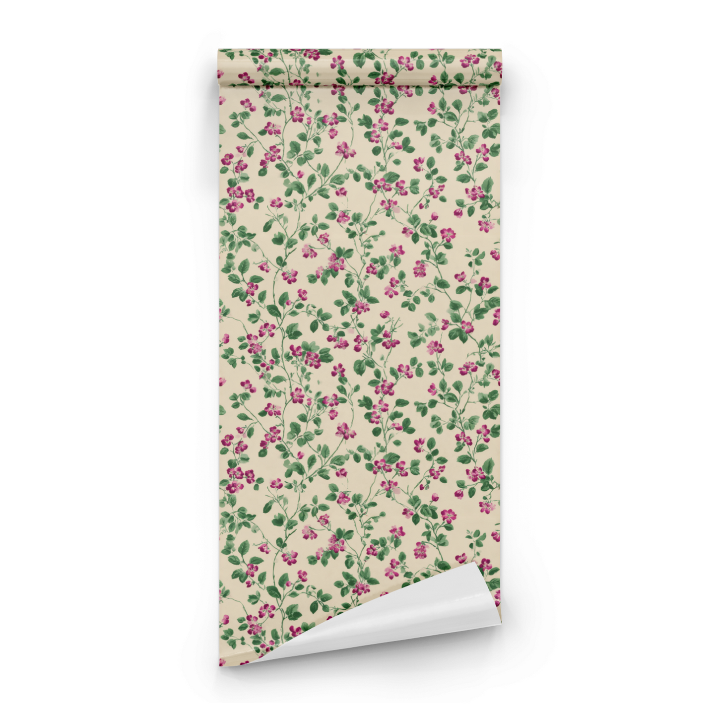 Raspberry Vine Wallpaper