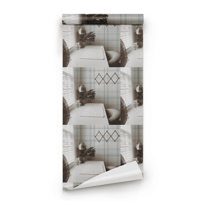 Grid Plaid Wallpaper