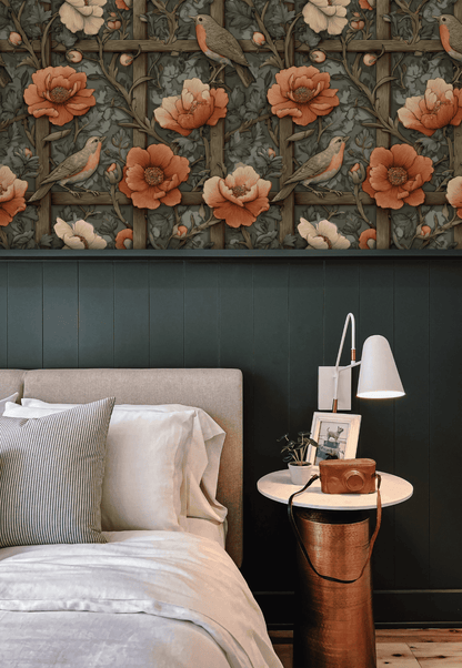 Garden Serenade Wallpaper