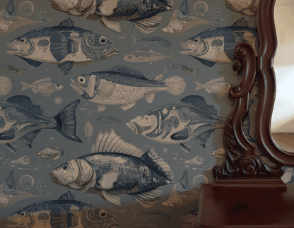 Oceanic Whimsy Wallpaper