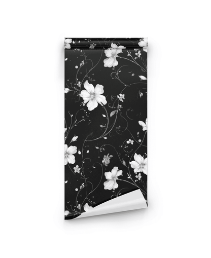 Noir Blossom Wallpaper