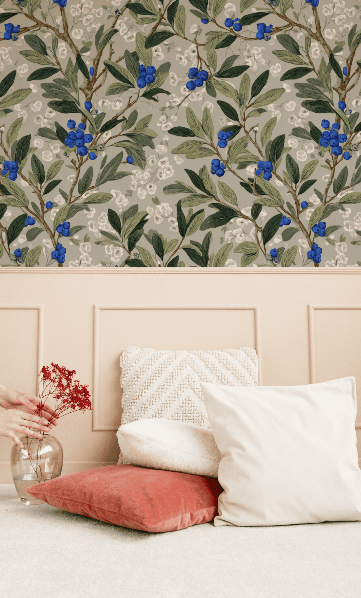 Blueberry Blossom Wallpaper