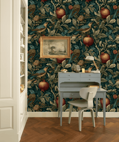 Whispering Flora Wallpaper