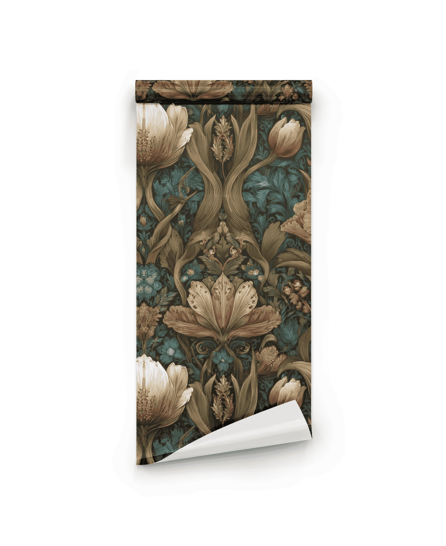 Antique Bloom Wallpaper