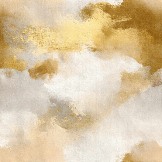 Abstract wallpaper with golden and neutral tones creating a warm, ethereal pattern.