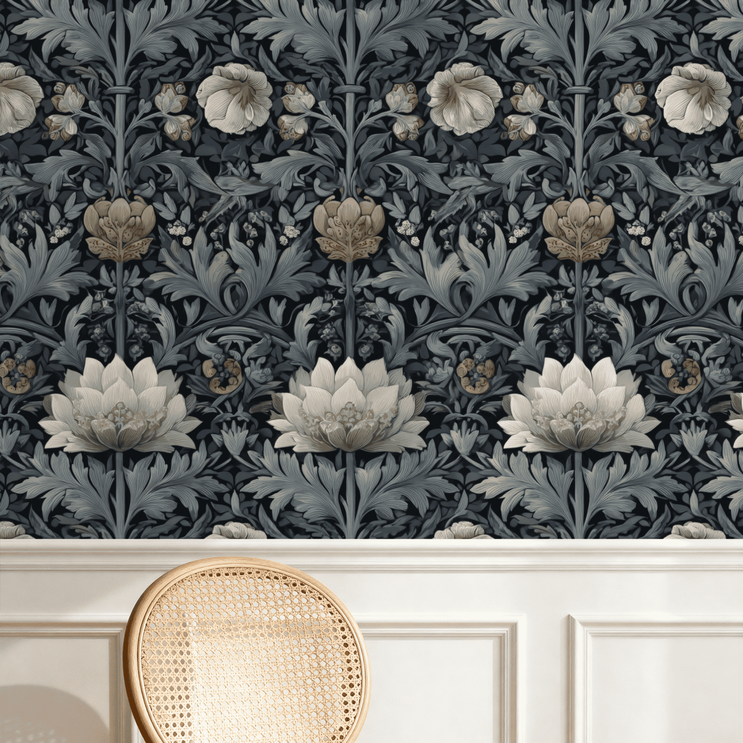 Ethereal Indigo Wallpaper