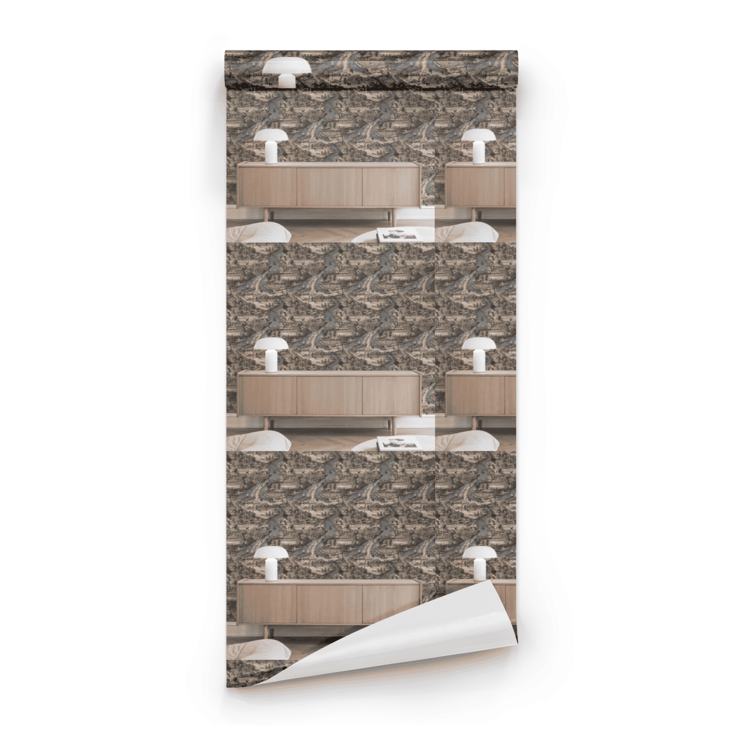 Vintage Toile Wallpaper