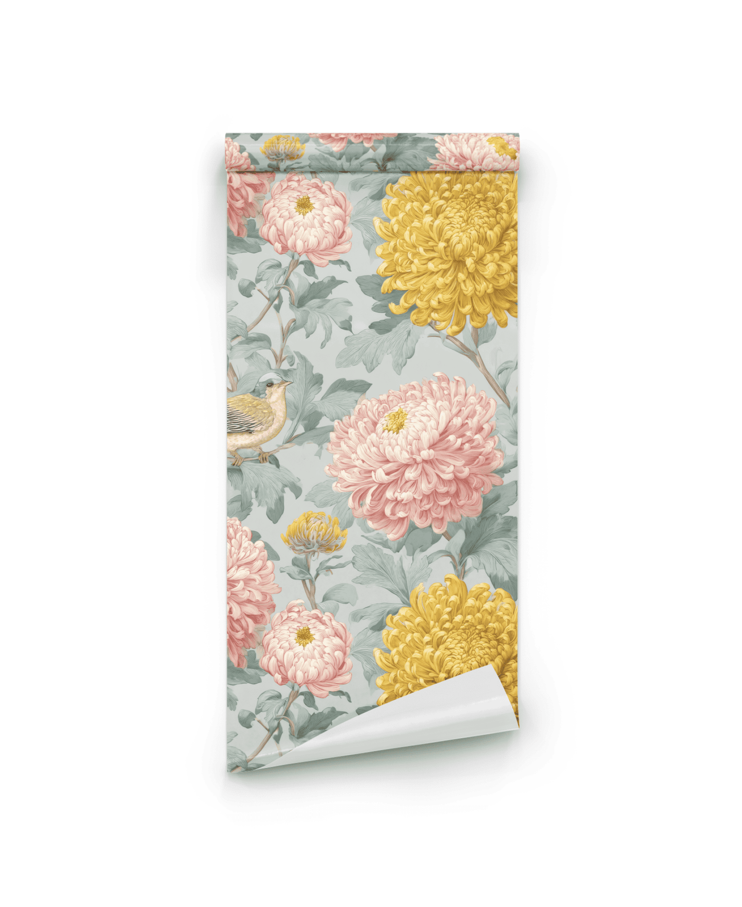 Chrysanthemum Serenade Wallpaper