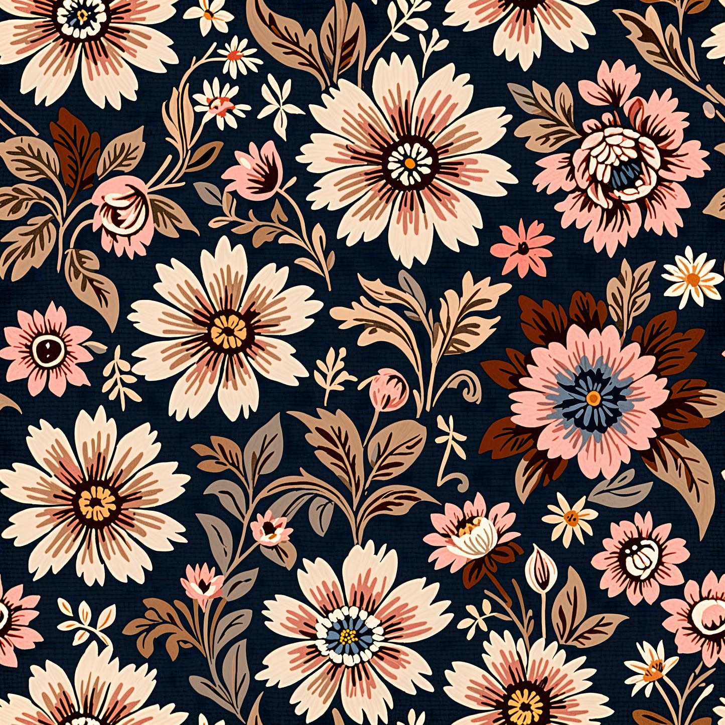 Rose Pastel Victorian Wallpaper