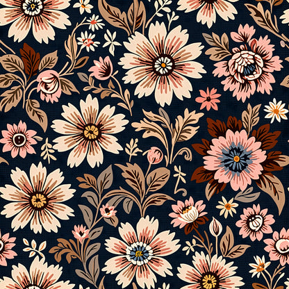 Rose Pastel Victorian Wallpaper