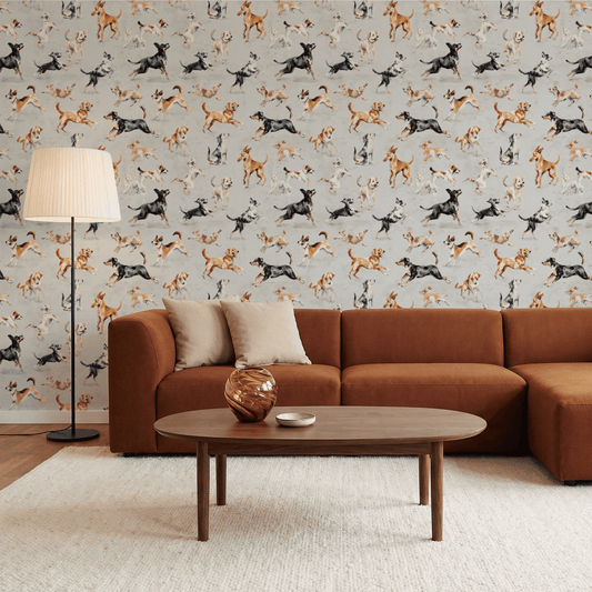 Playful Paws Wallpaper