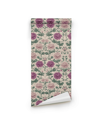 Amethyst Pompon Wallpaper