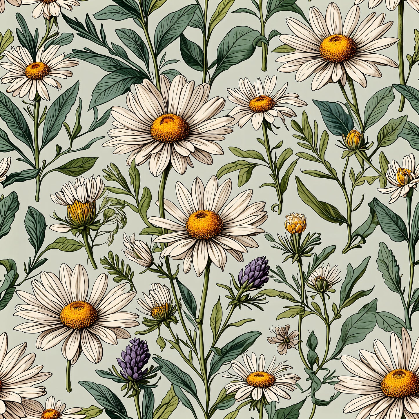 Rustic Brushstroke Ikat Wallpaper