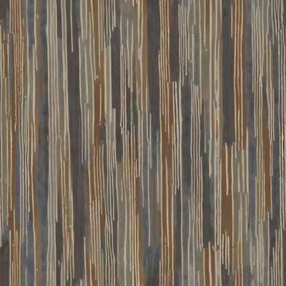 Vertical Taupe Rustic Wallpaper