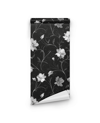 Eclipse Blooms Wallpaper