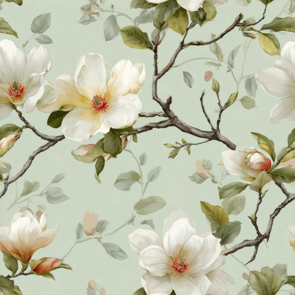 Creamy Branch Wallpaper