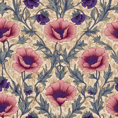 Rosaline Anemone Wallpaper
