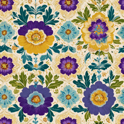 Opulent Poppy Wallpaper
