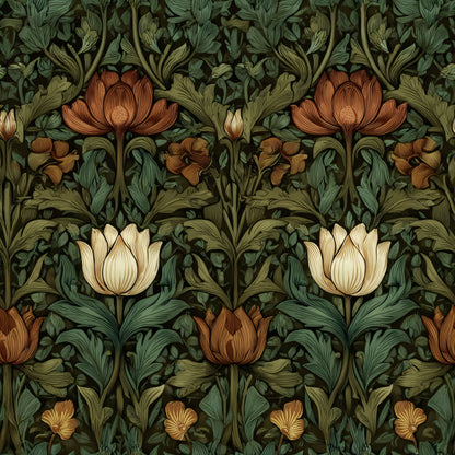 Gothic Lotus Wallpaper