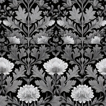 Monochrome Grove Wallpaper