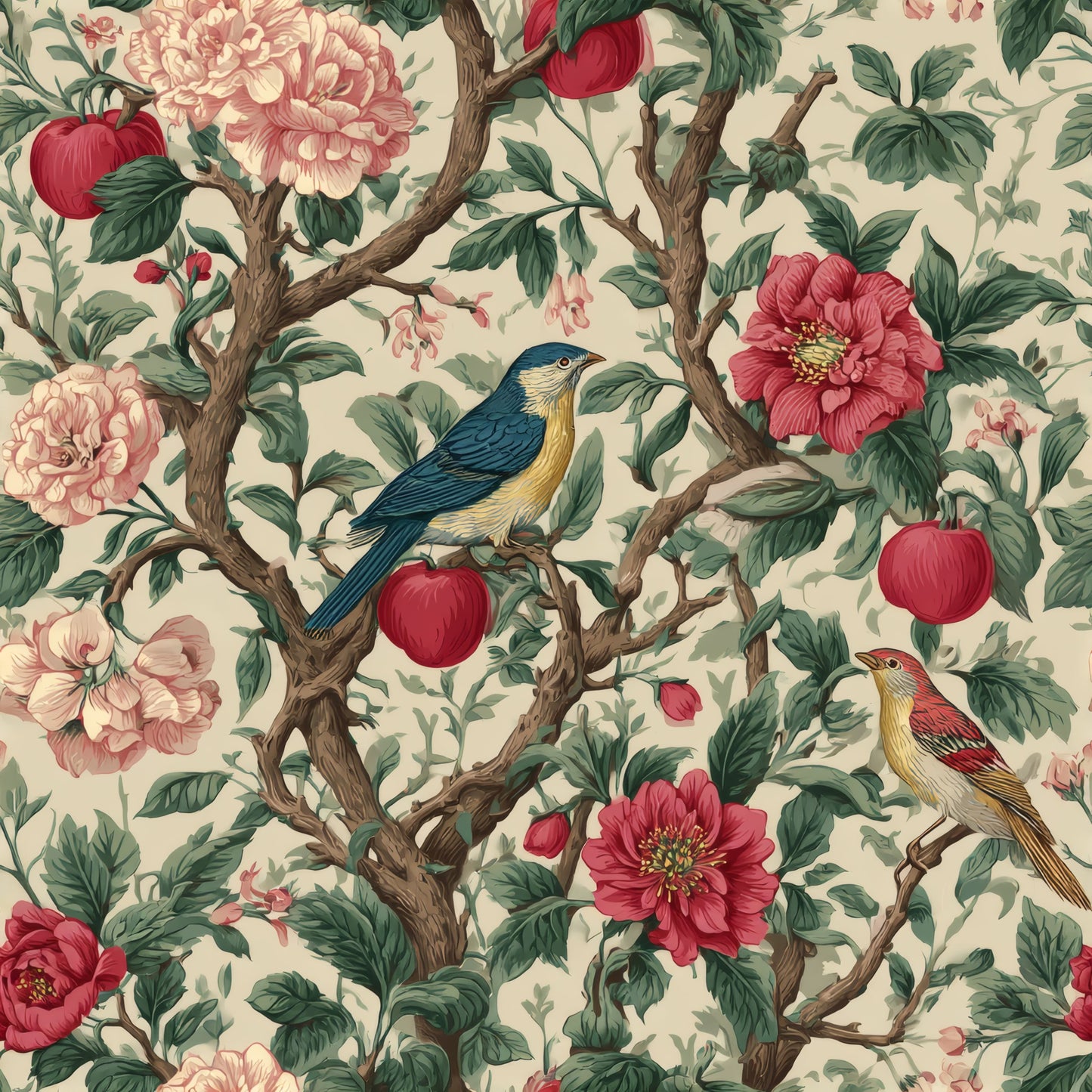 Crimson Pimpernel Wallpaper