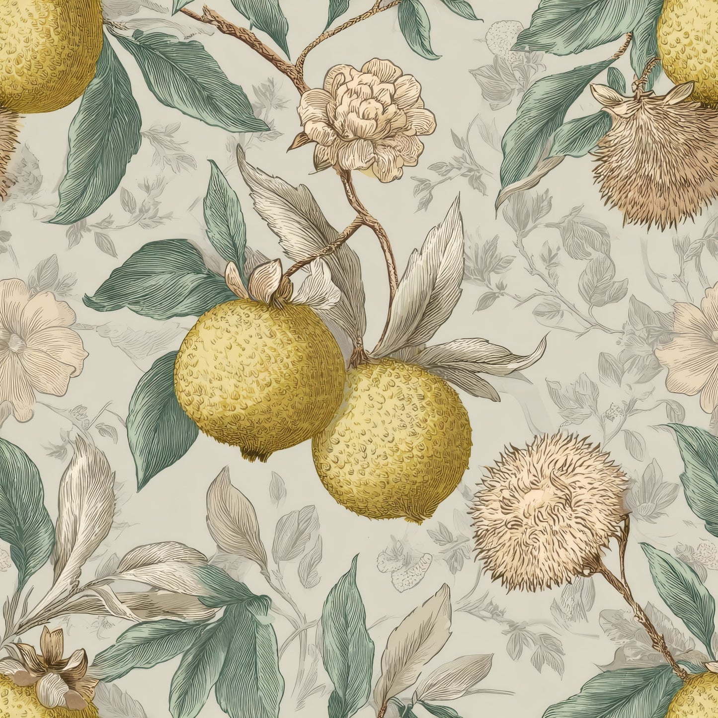 Engraved Pimpernel Wallpaper