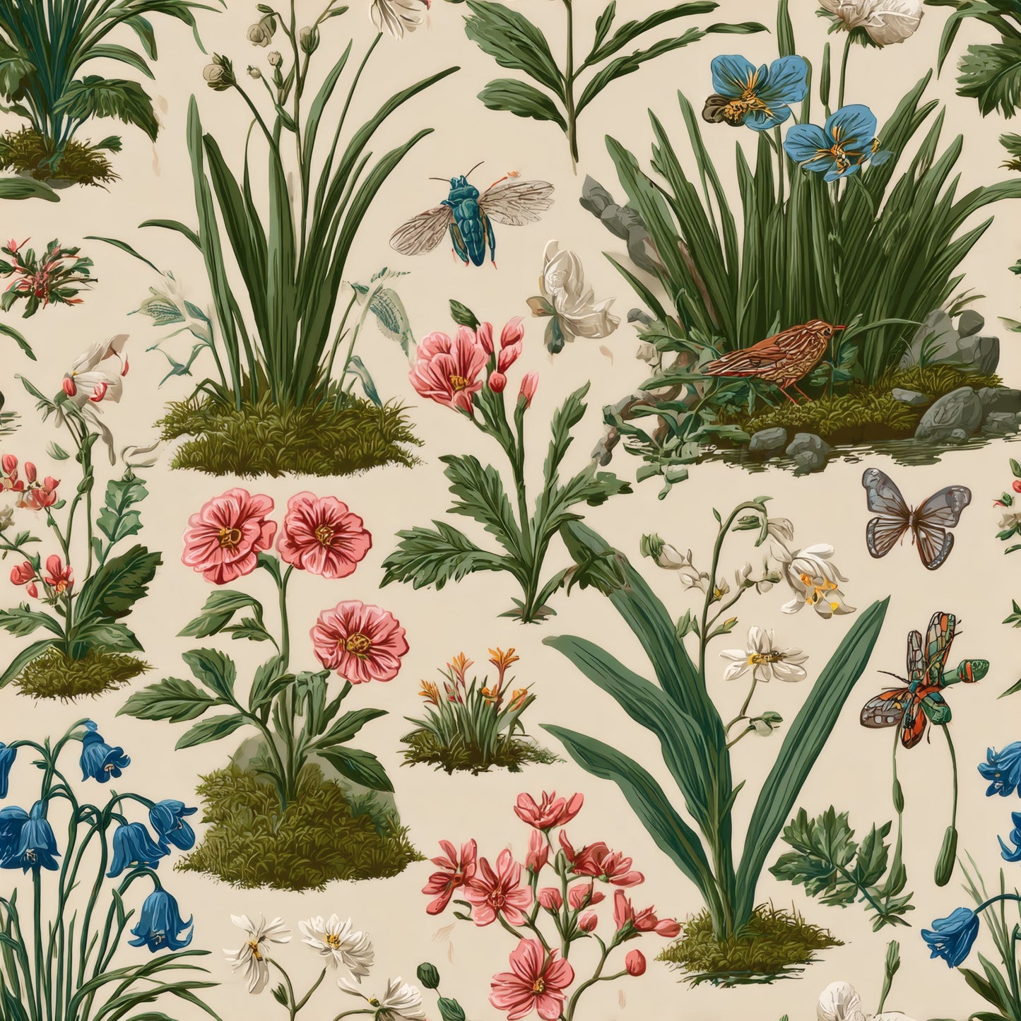 Gothic Meadow Wallpaper