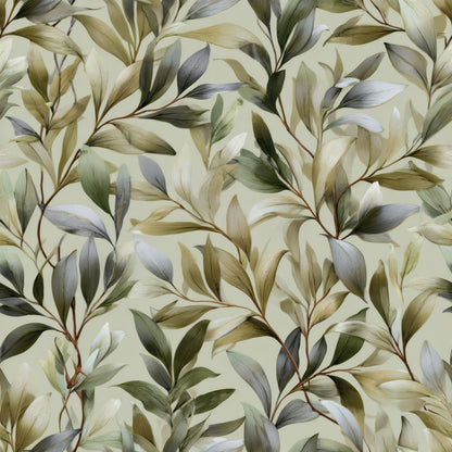 Olive Foliage Wallpaper
