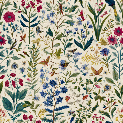 Gothic Botanical Wallpaper