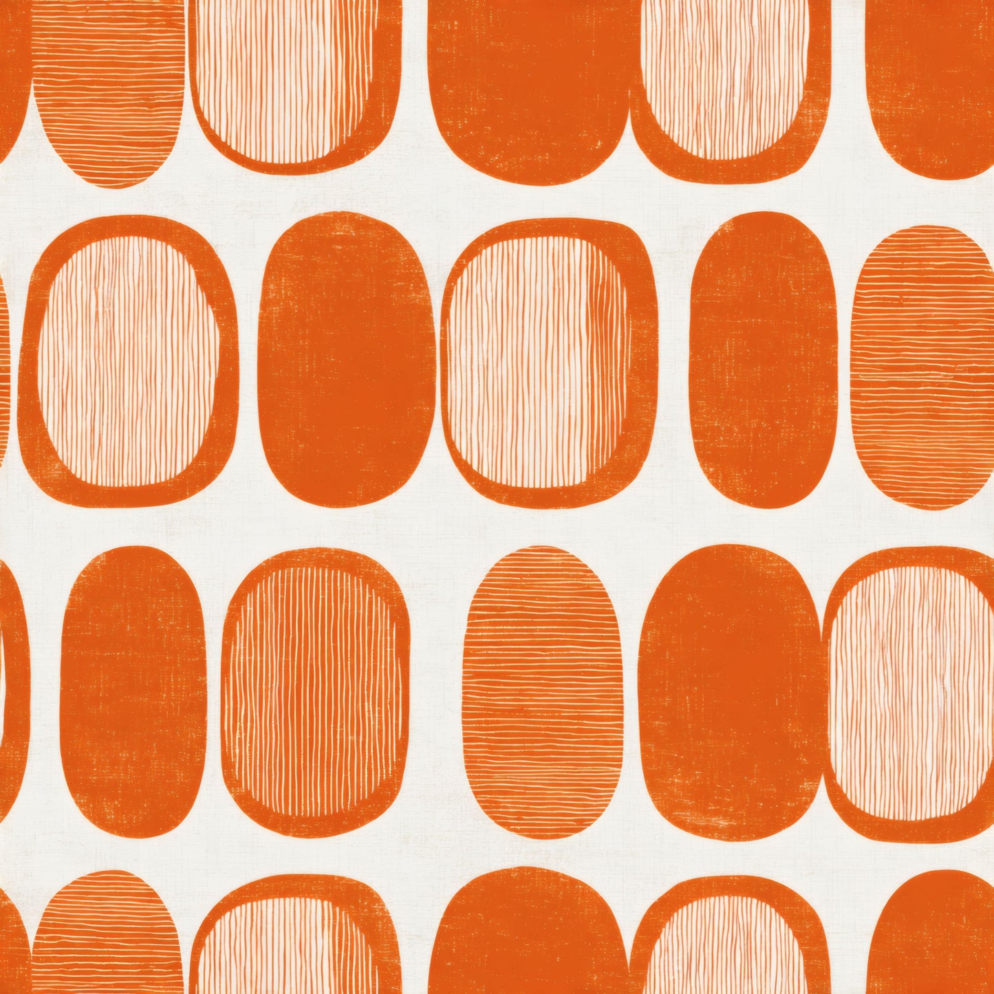 Tangerine Mod Wallpaper