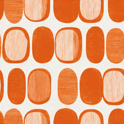 Tangerine Mod Wallpaper