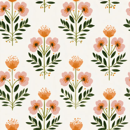 Rosy Daisy Wallpaper