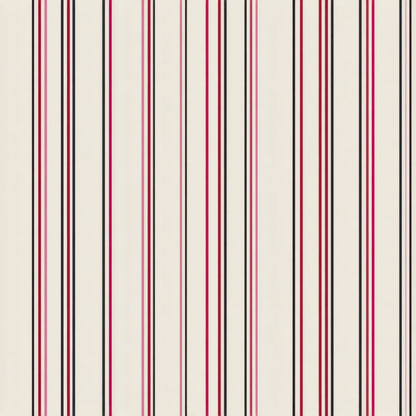 Cranberry Stripe Wallpaper