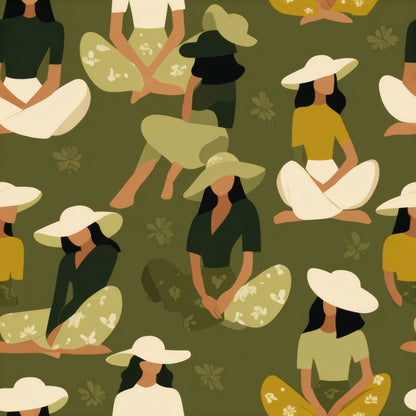 Ethereal Green Wallpaper