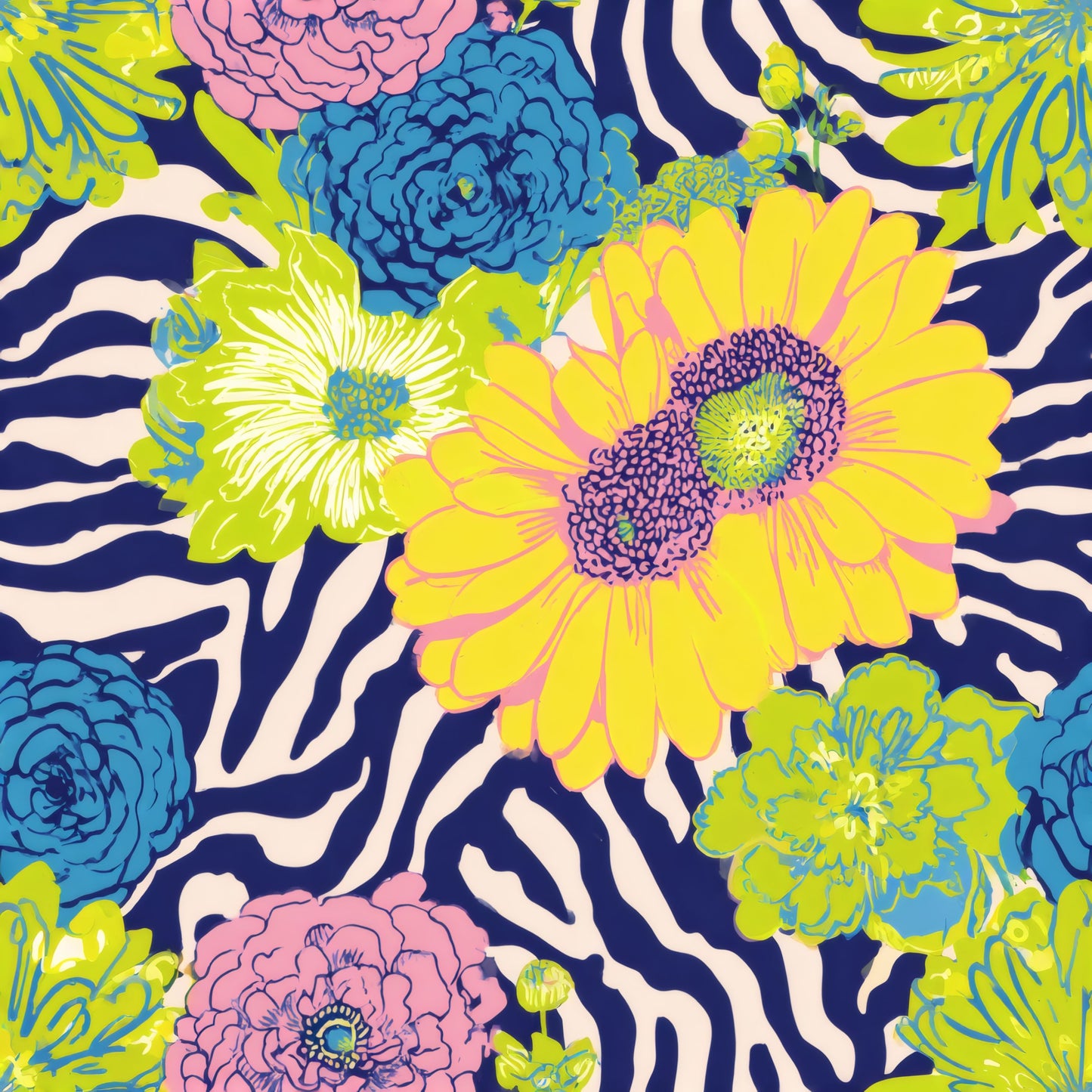 Zebra Anemone Wallpaper